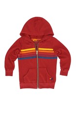 Aviator Nation AV Kids 5 Stripe Zip Hoodie