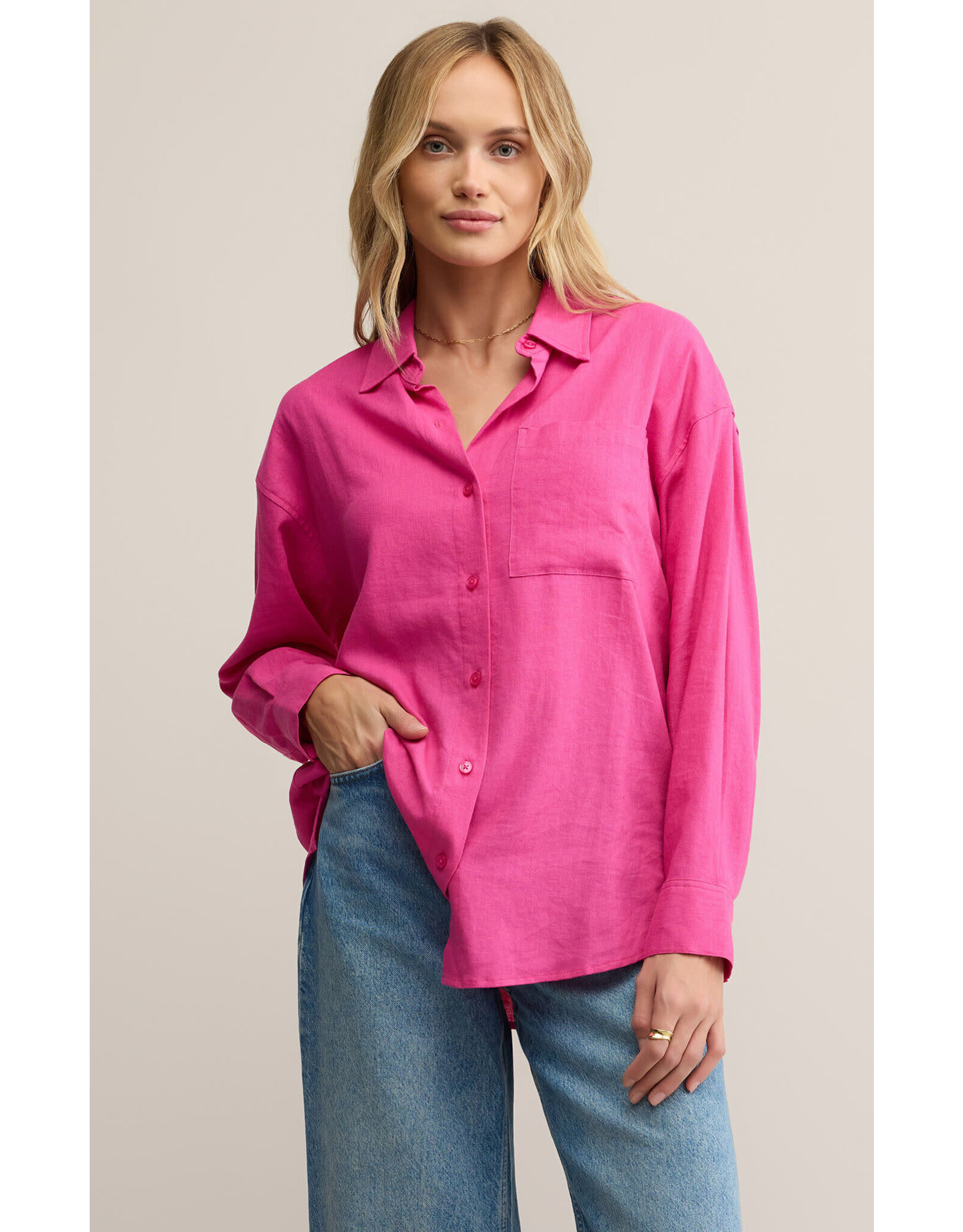Z supply ZS Alfie Button Up Shirt