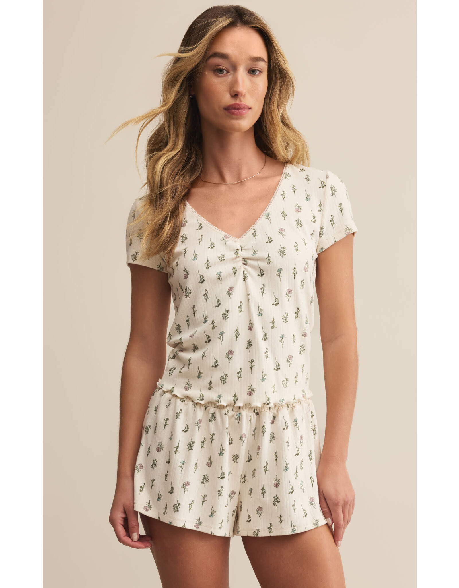 Z supply ZS Montana Floral Top