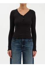 Daze Daze Bunny Pointelle Henley