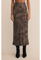Z supply ZS Izabel Leopard Skirt