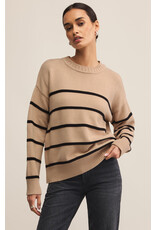 Z supply ZS Boyfriend Striped Sweater
