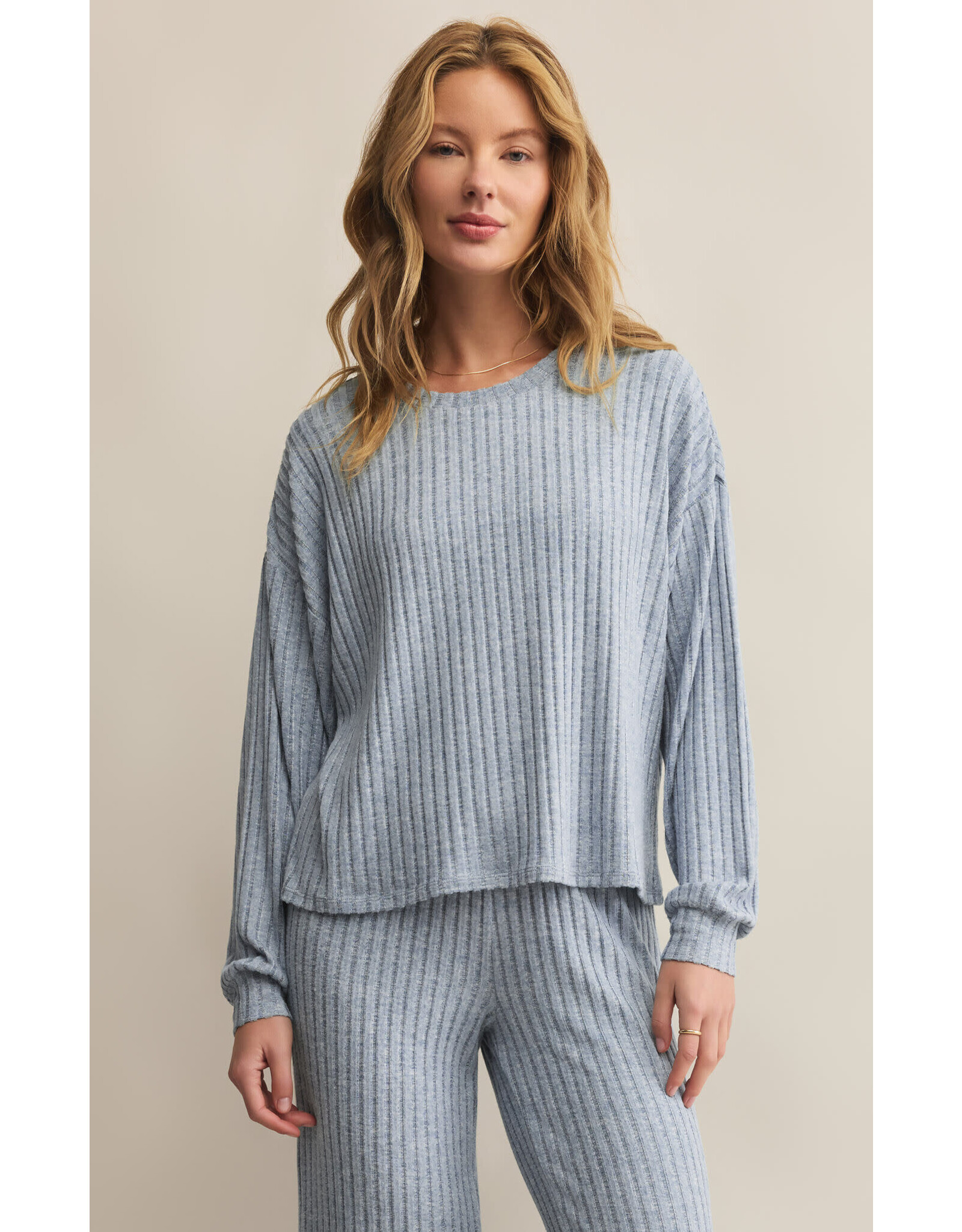 Z supply ZS Daydream Rib LS Top