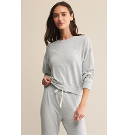 Z supply ZS Bisous Stripe LS Top