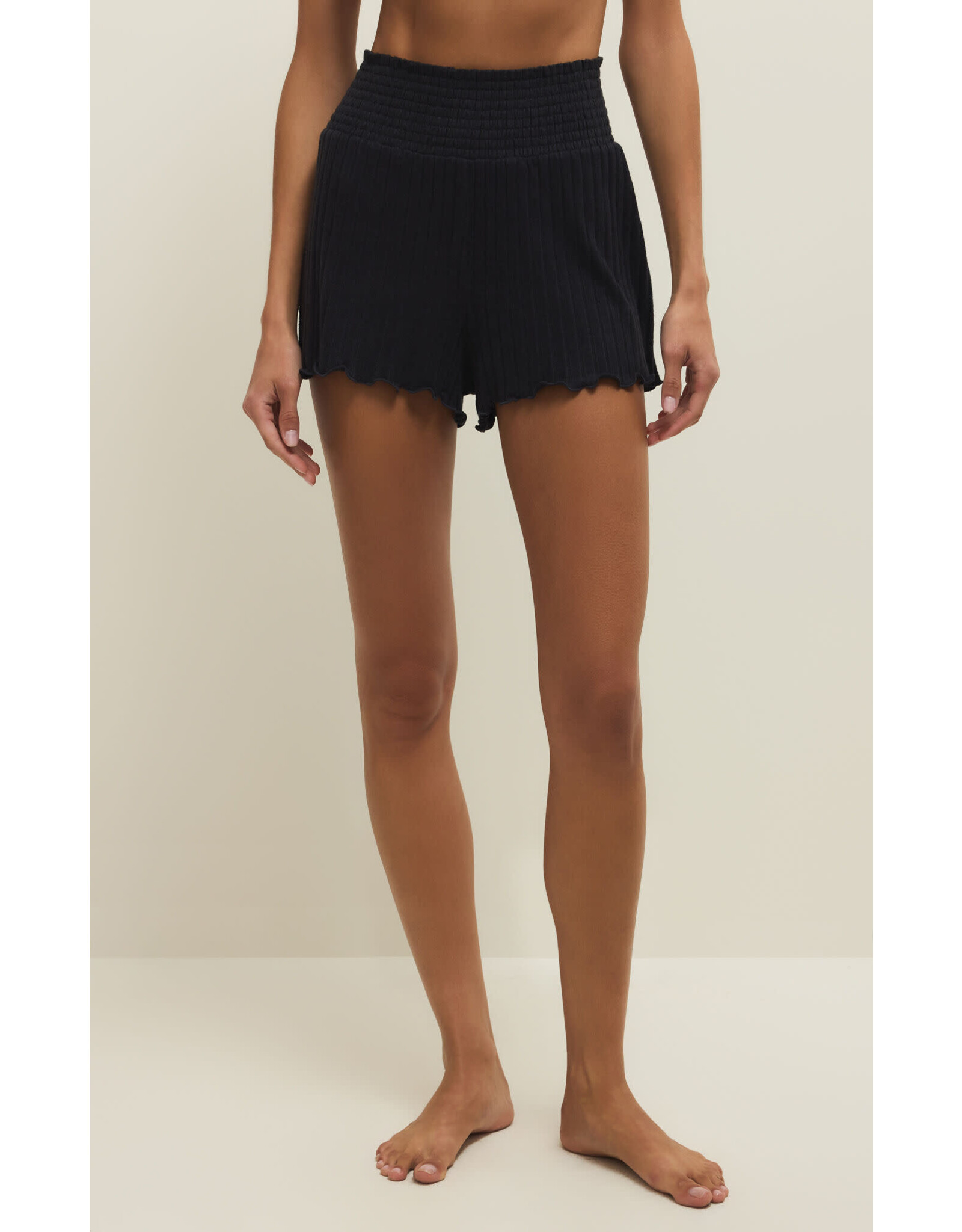 Z supply ZS Dawn Smocked Rib Short