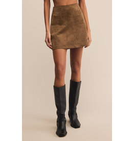 Z supply ZS Ciera Suede Mini Skirt