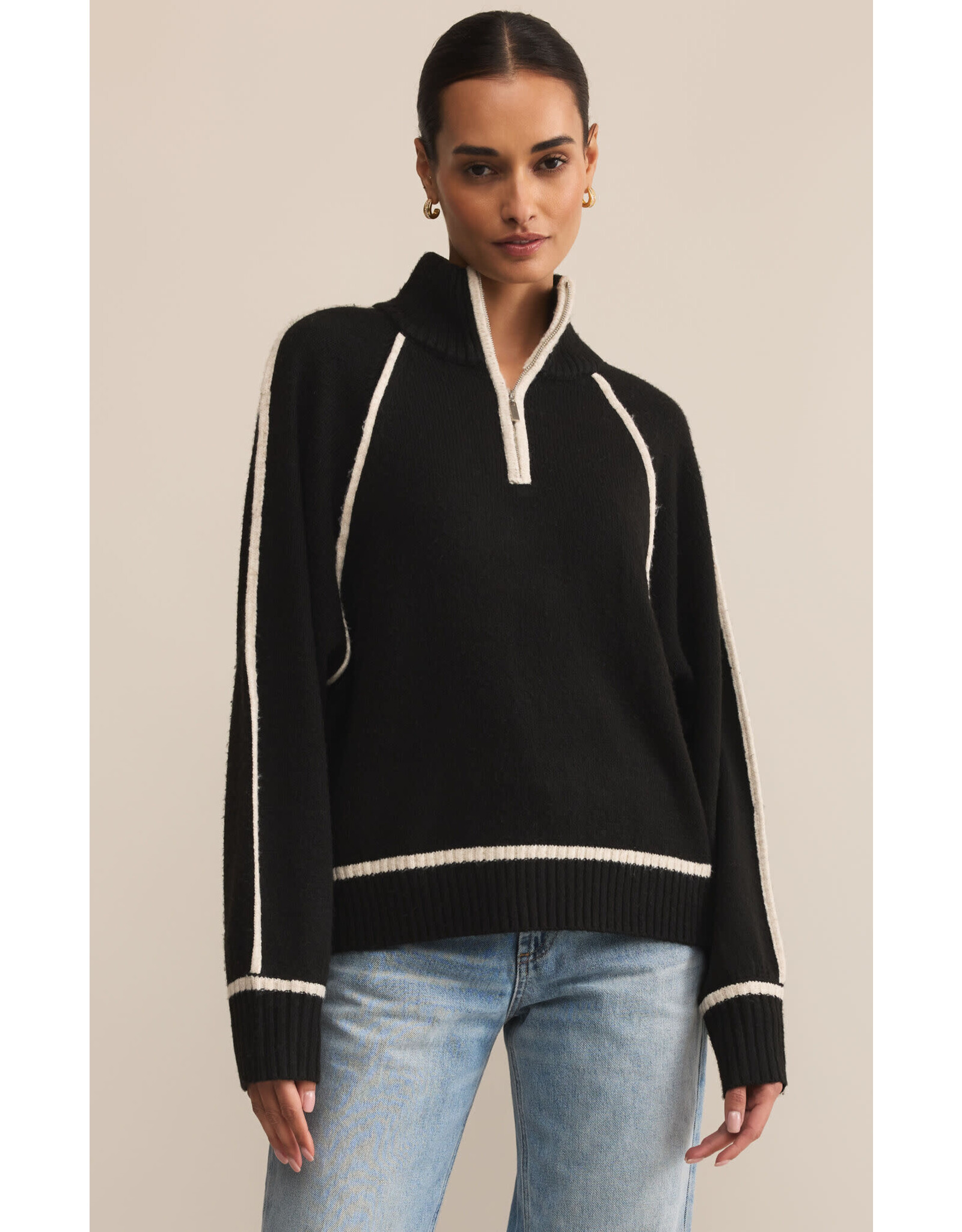 Z supply ZS Alps Half Zip Sweater