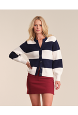 525 America 525 Lottie Rugby Cardigan