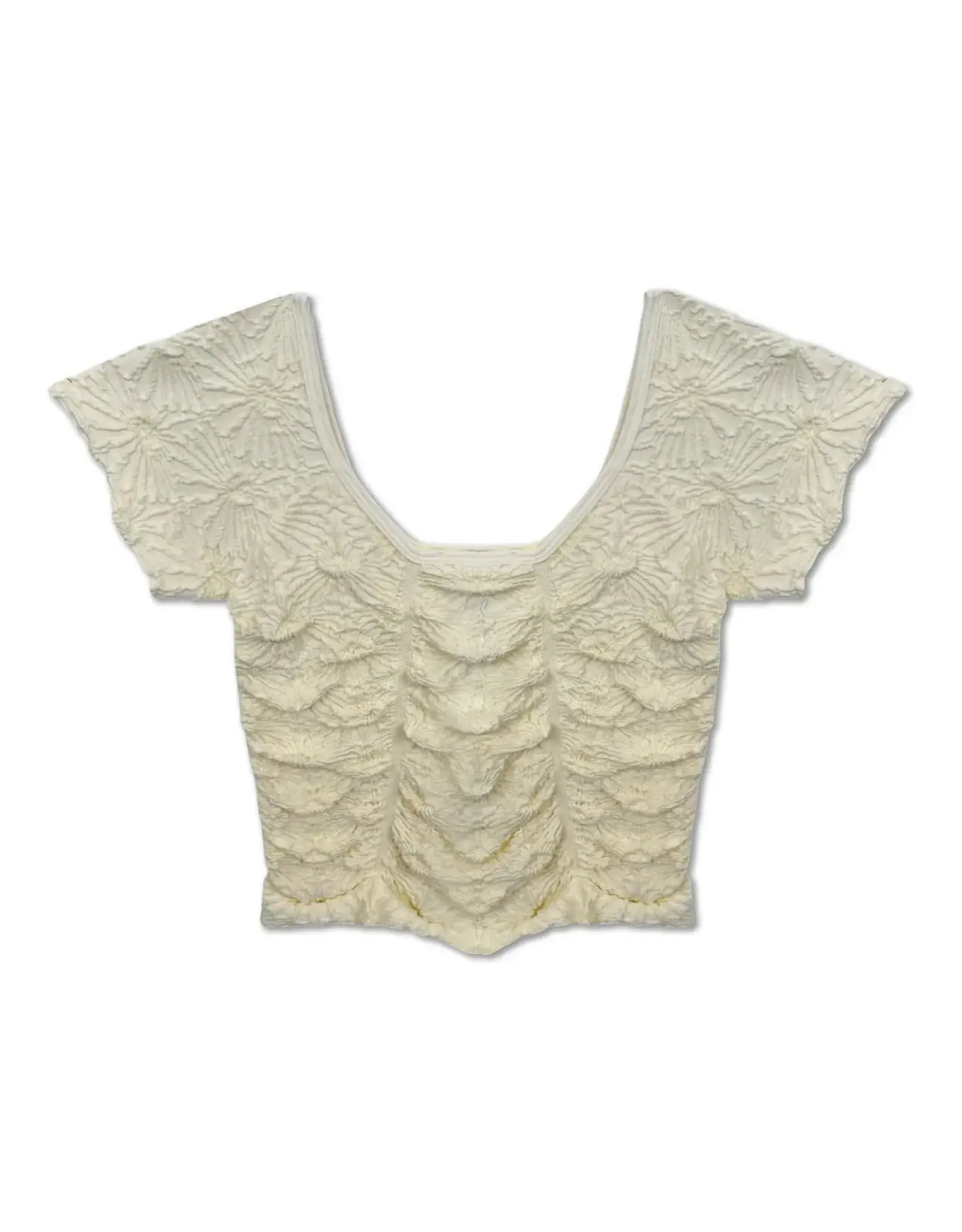 KATIEJNYC KJ Girls Maizie Ruched Tee