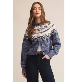Z supply ZS North Sea Fairisle Cardigan