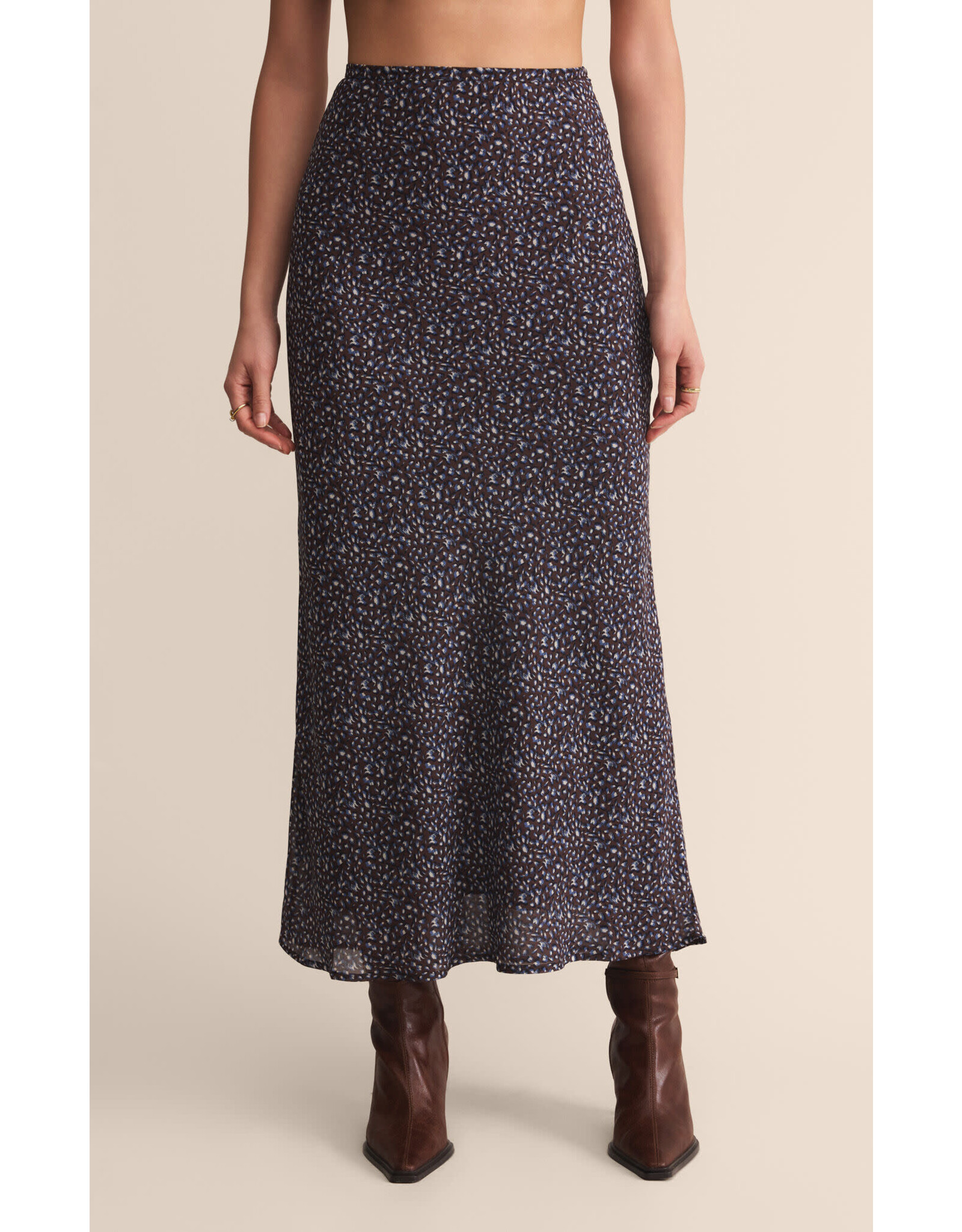 Z supply ZS Yelena Aspen Floral Maxi Skirt