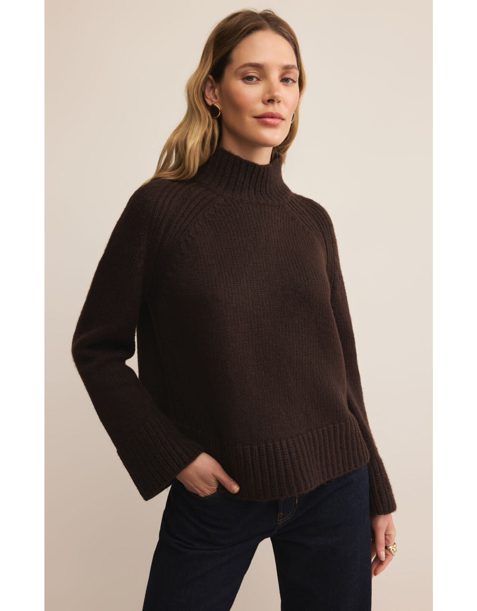 Z supply ZS Emerge Funnel Neck Sweater