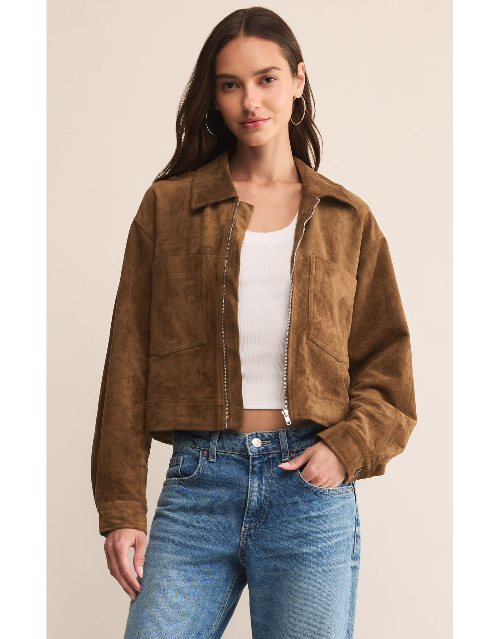 Z supply ZS Heritage Suede Jacket