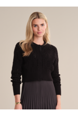 525 America 525 Amara Cropped Cable Cardigan