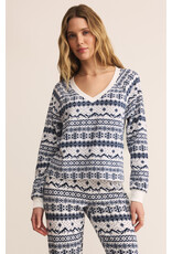 Z supply ZS Slopes Fairisle LS Top