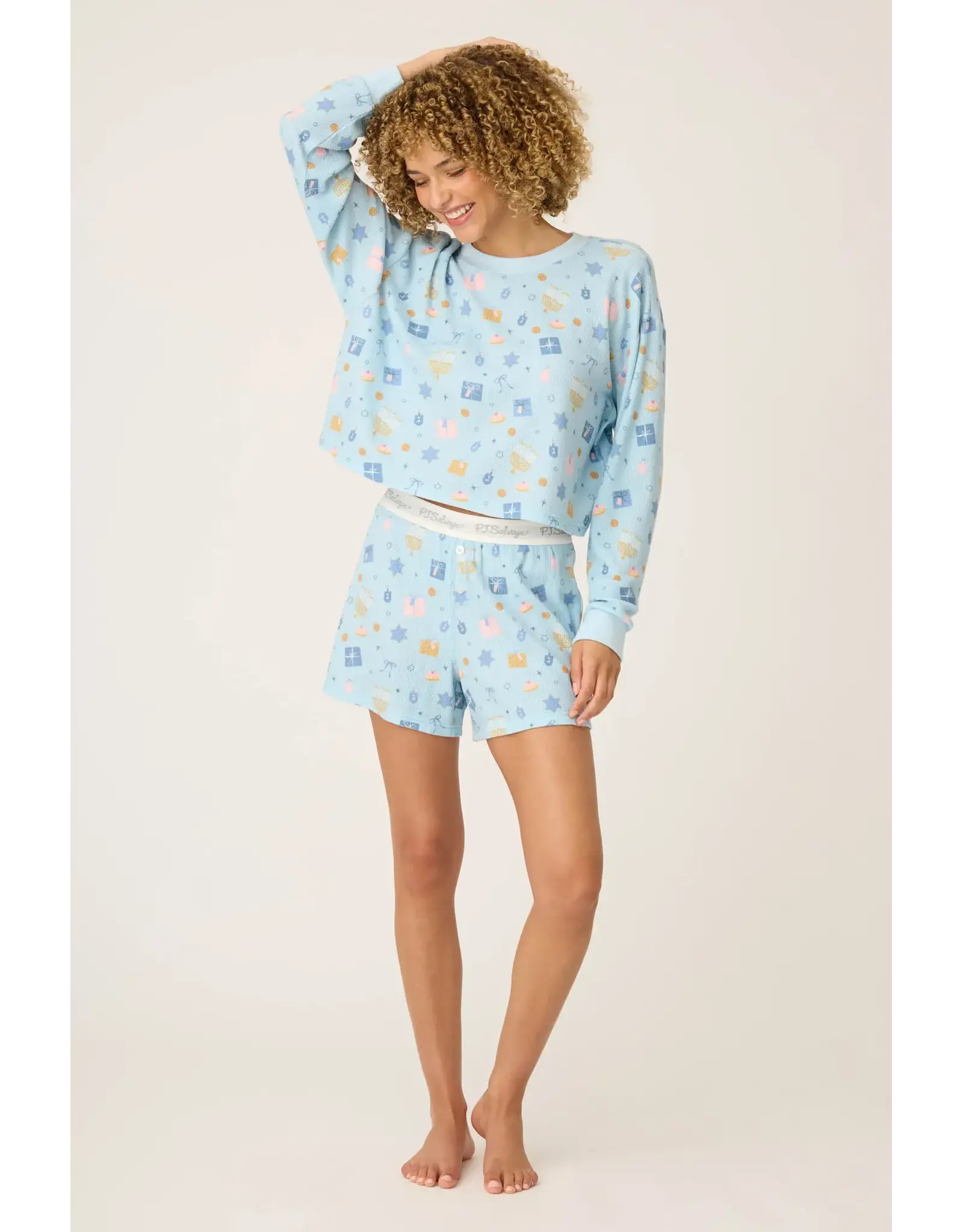 PJ Salvage PJS Boyfriend Boxer Set