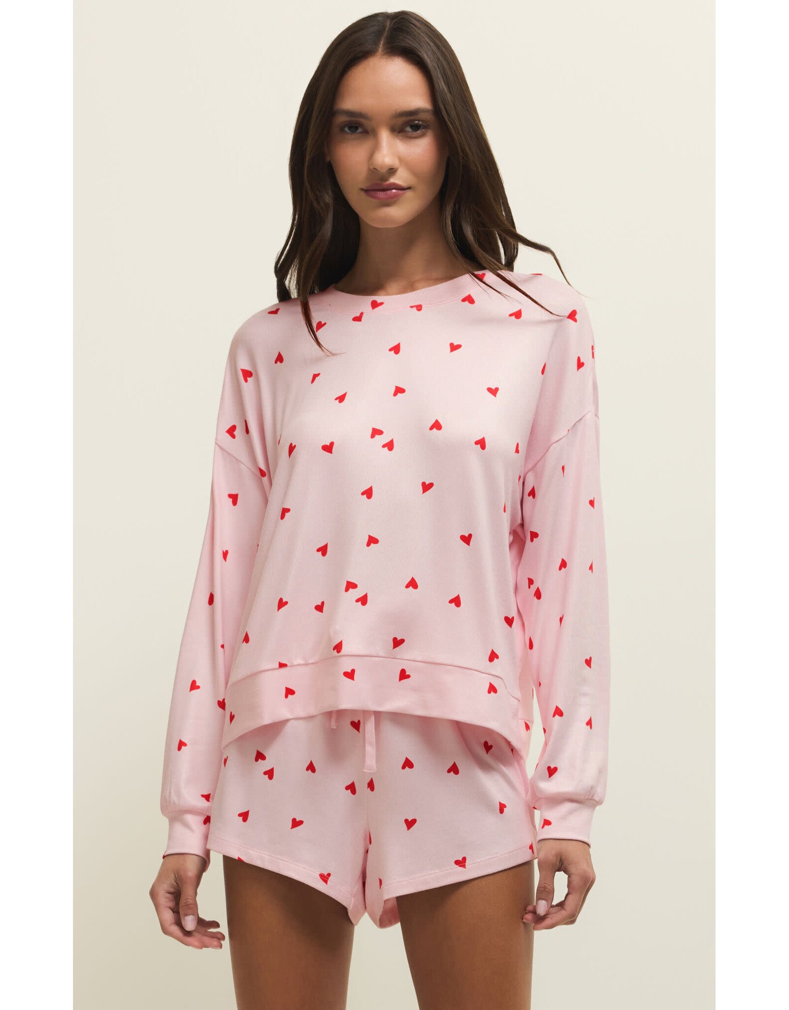 Z supply ZS Mira Heart LS Top