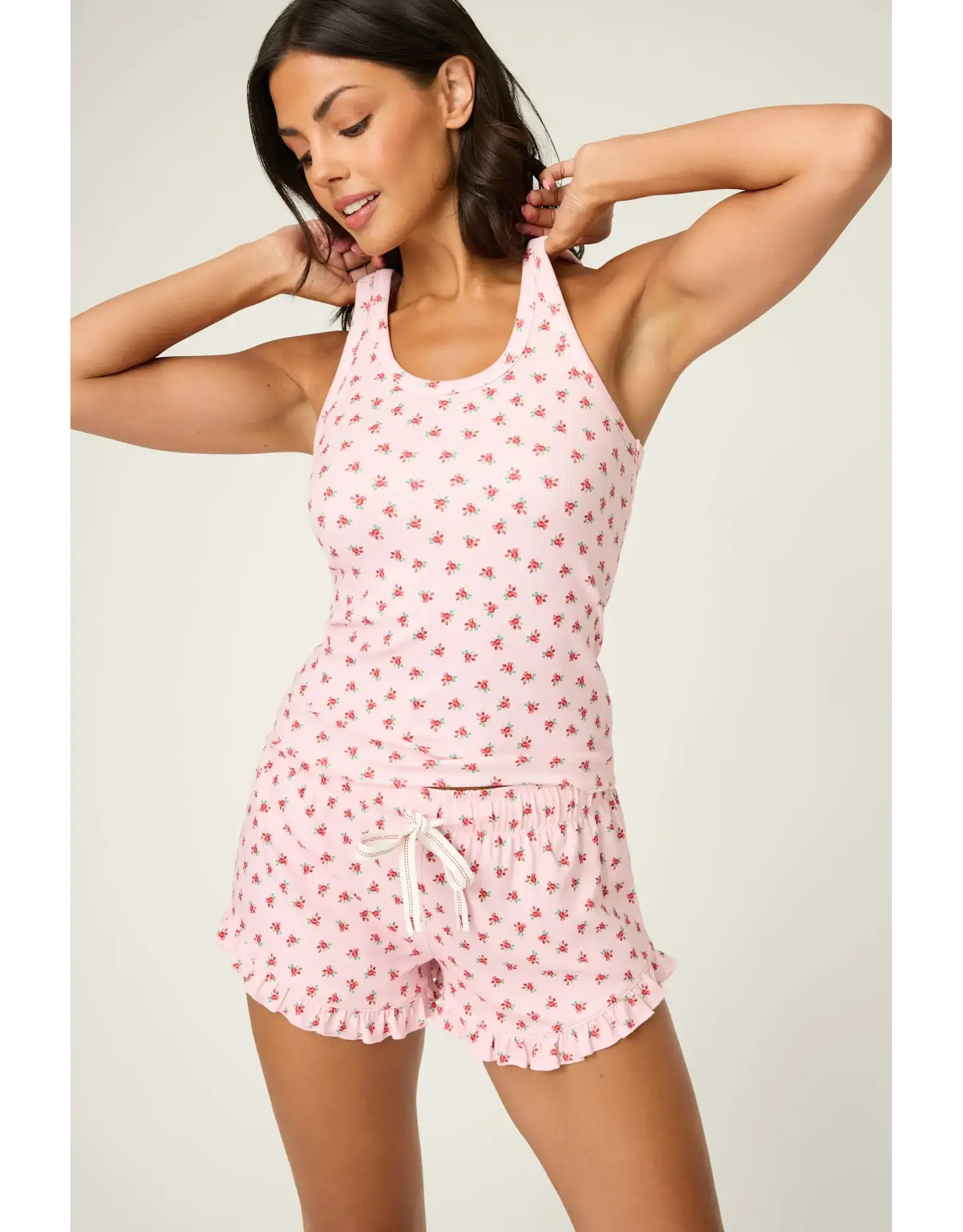 PJ Salvage PJS Crazy for the Holidays Short Set