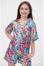 Tweenstyle TS Neon Gummies Short Lounge Set
