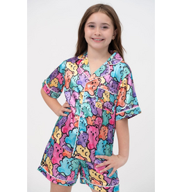Tweenstyle TS Neon Gummies Short Lounge Set