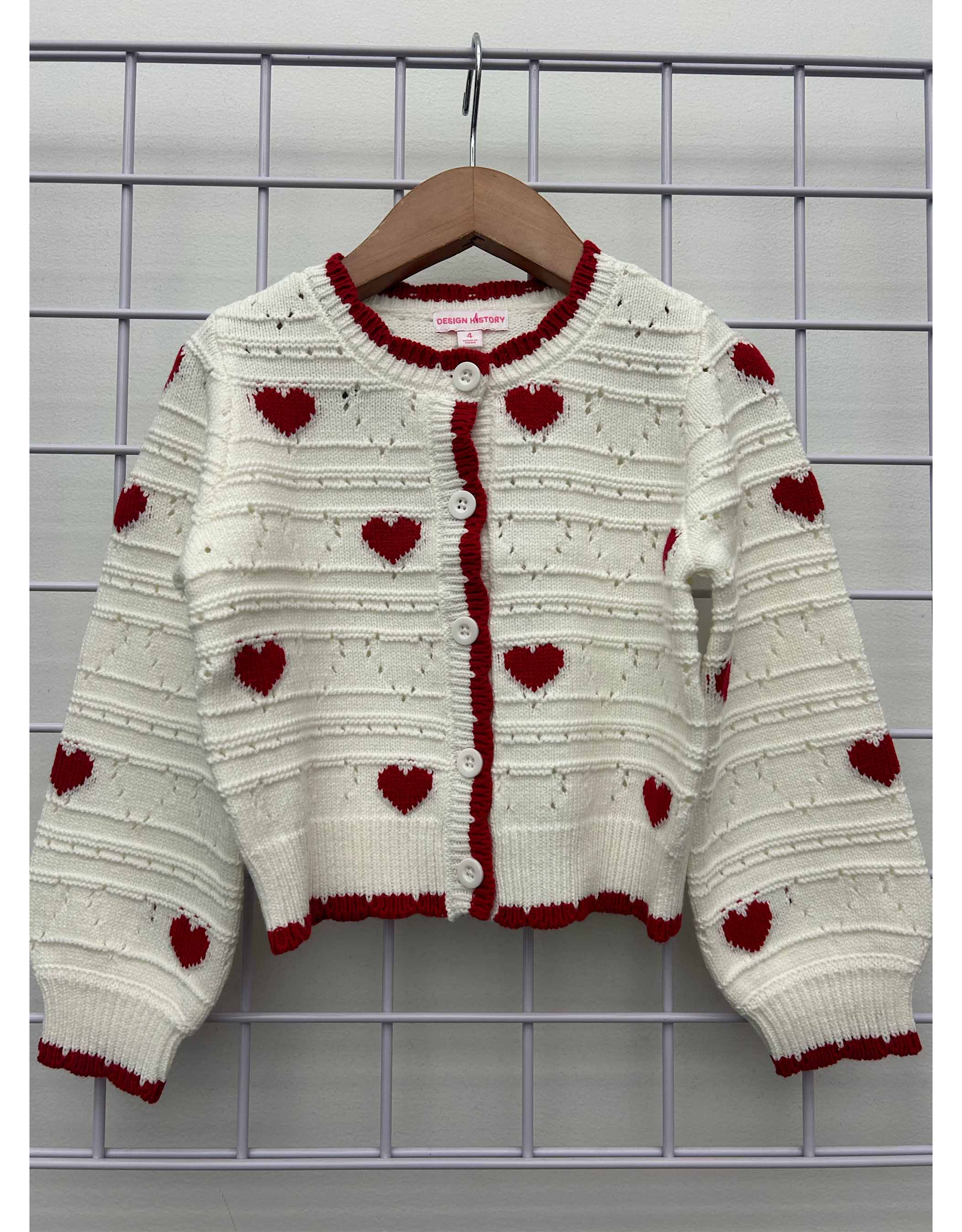 DHG Heart Cardigan