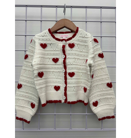 DHG Heart Cardigan