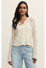 Z supply ZS Alycia Crochet Sweater