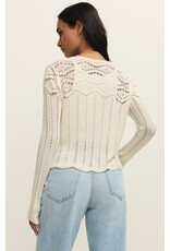 Z supply ZS Alycia Crochet Sweater