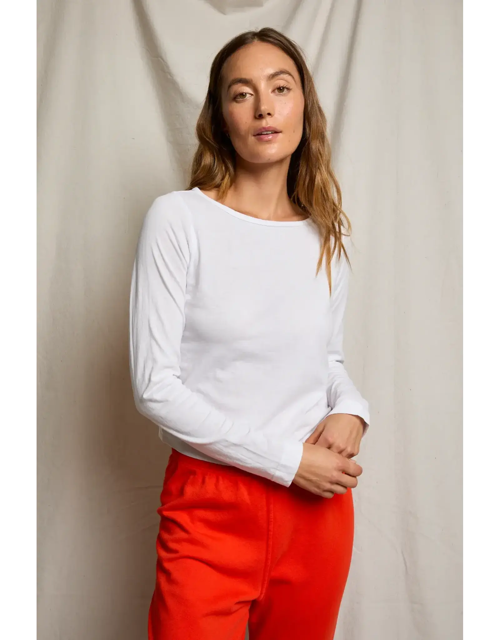 PeRFECT WHITE TEE PWT Parker Cotton LS