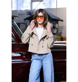 KATIEJNYC KJ Girls Vance Cropped Trench