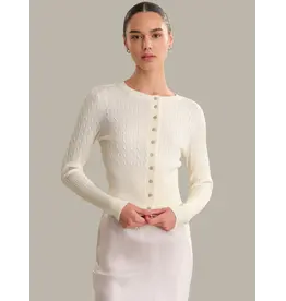 525 America 525 Monroe Cable Cardigan