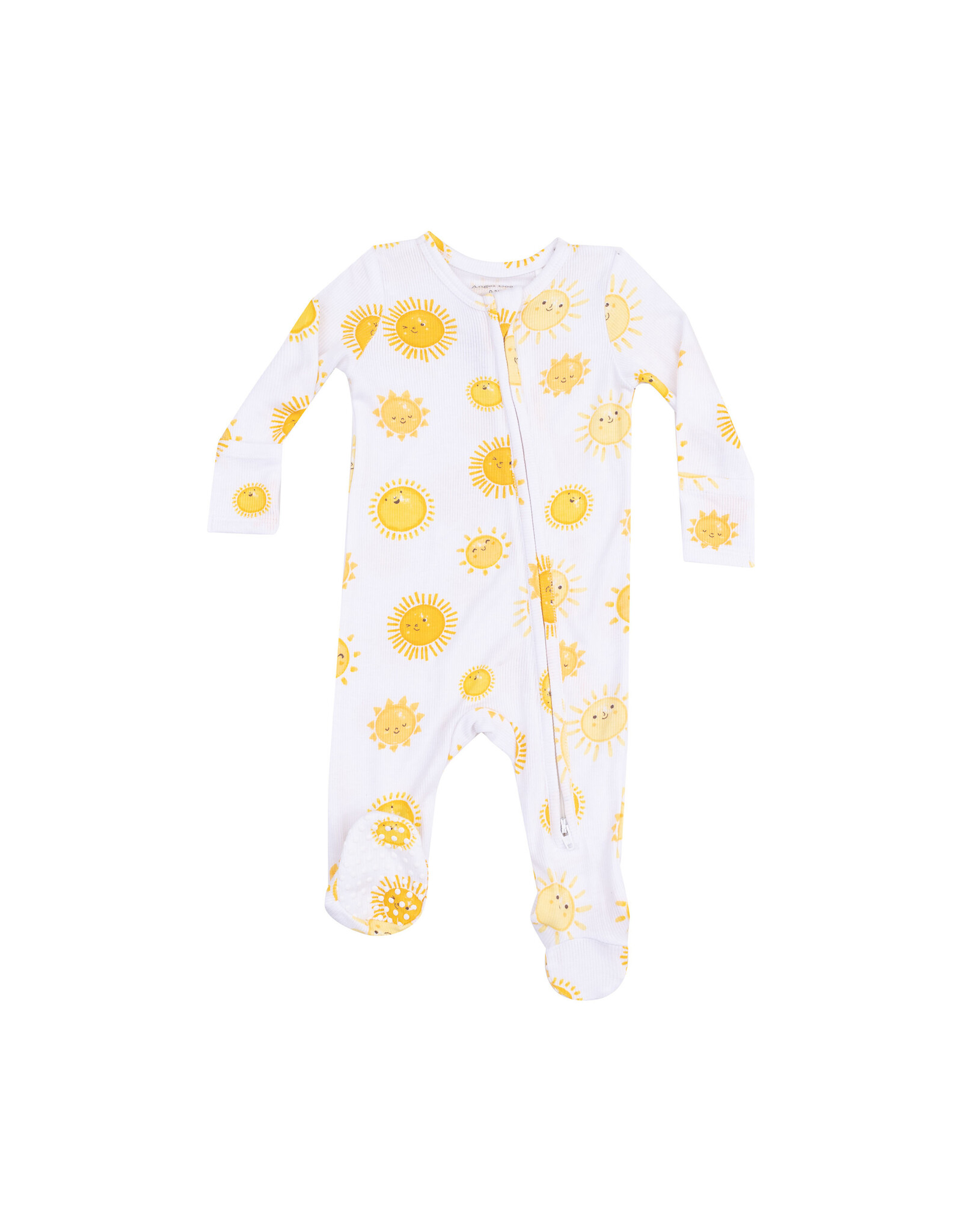 AD Happy Suns Zipper Footie