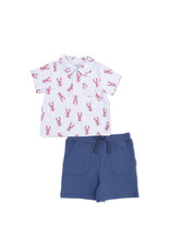 AD Lobster Polo Short Set