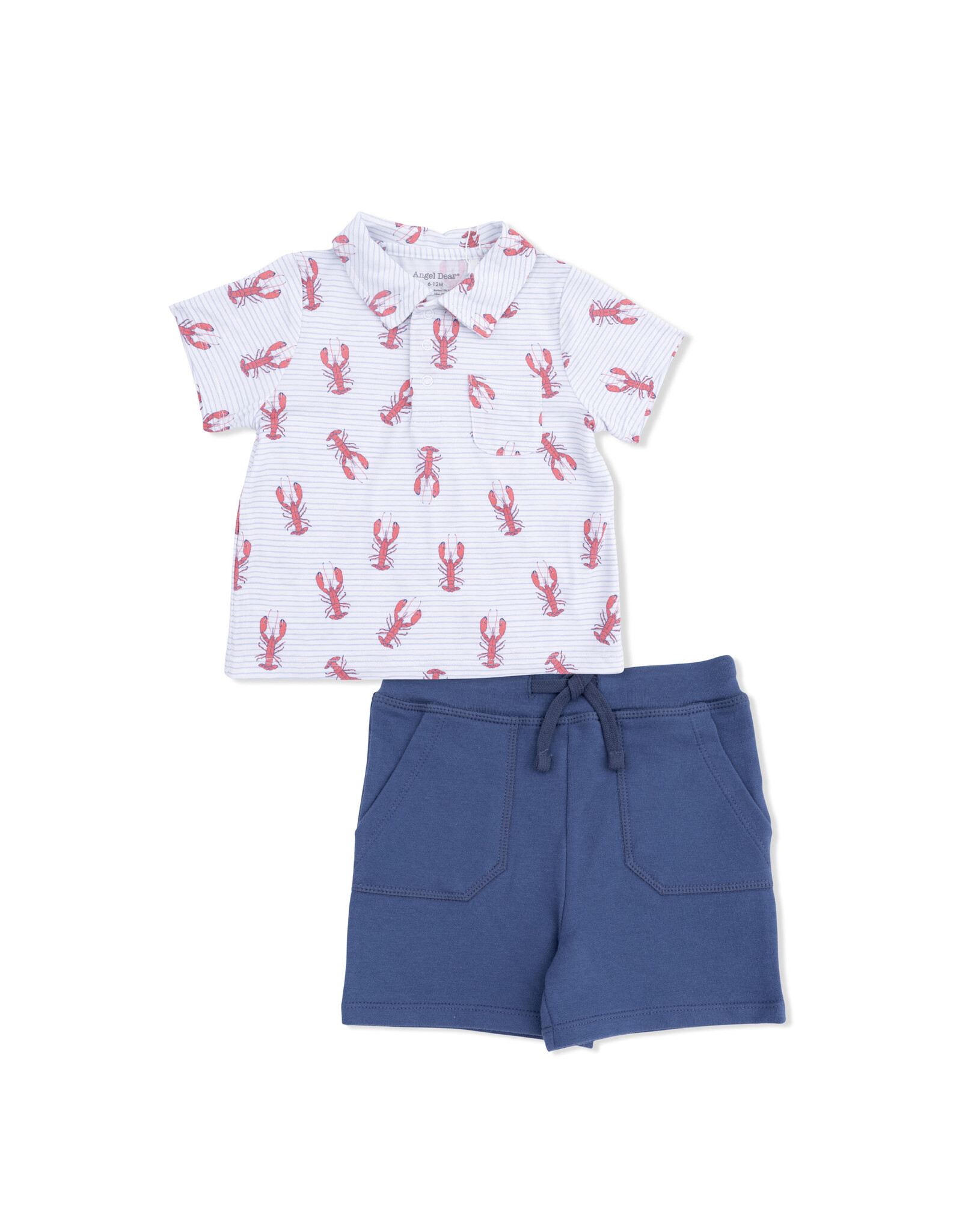 AD Lobster Polo Short Set