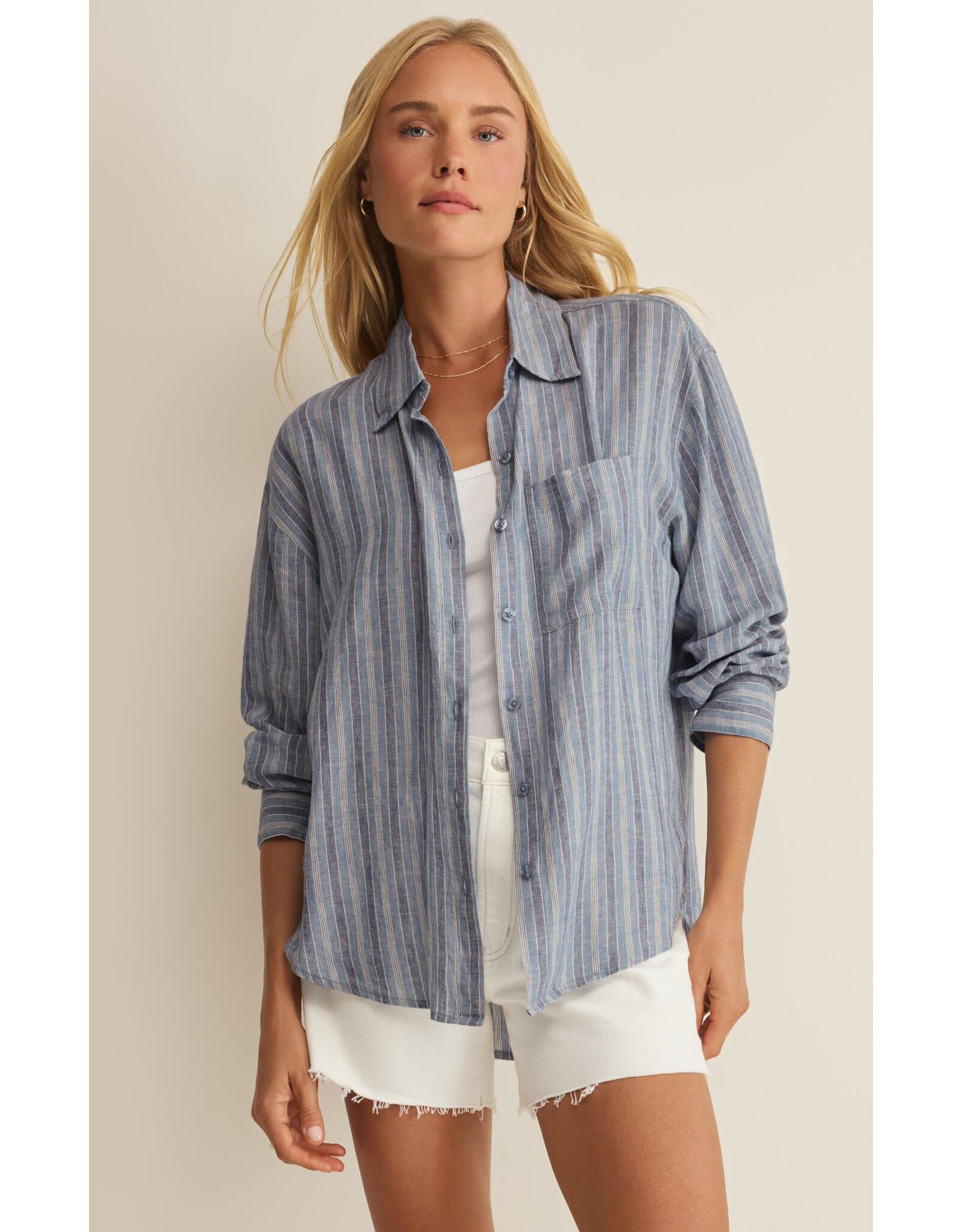 Z supply ZS Perfect Striped Button Up