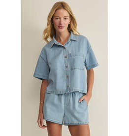 Z supply ZS Denim Button Up