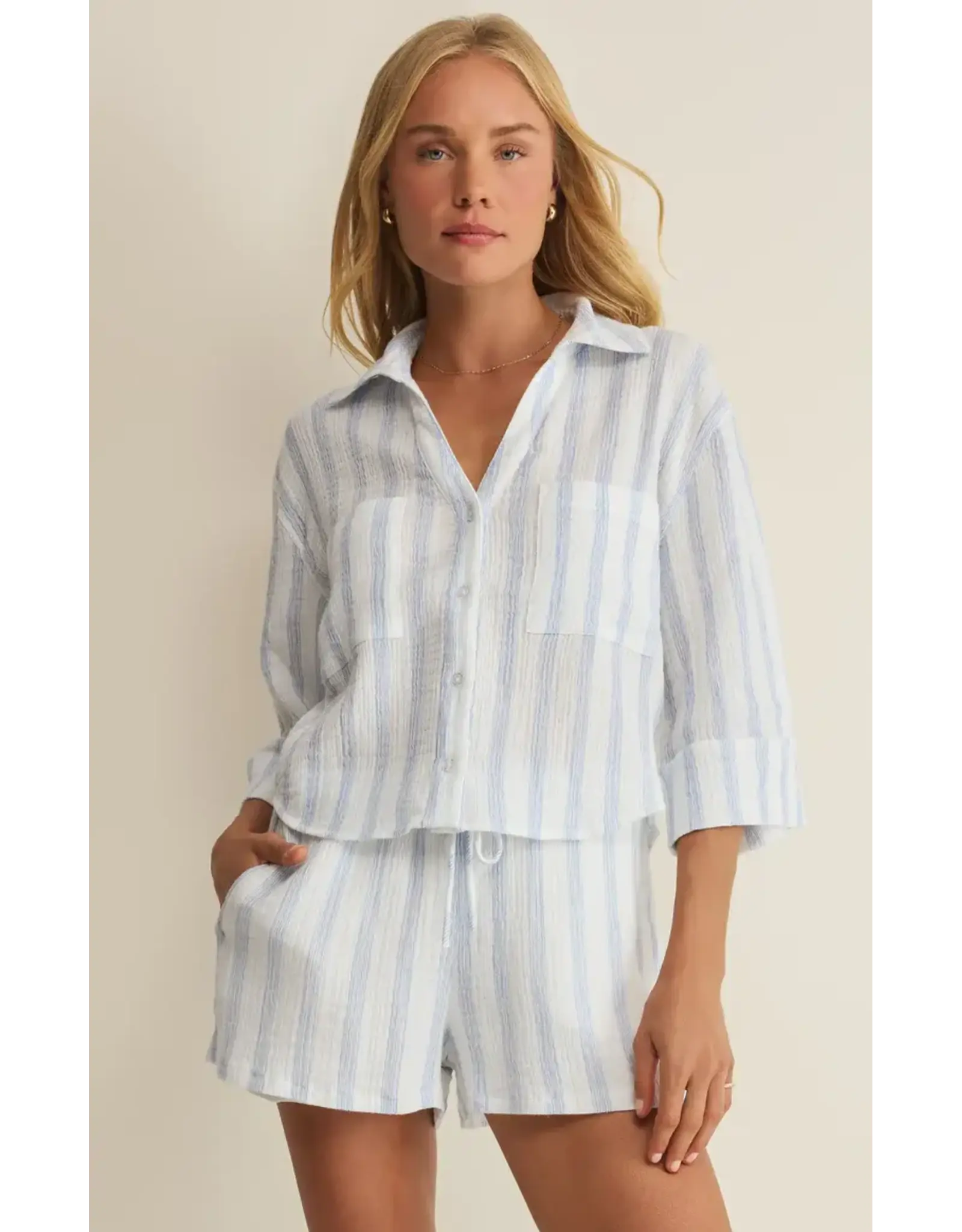 Z supply ZS Helena Striped Shirt