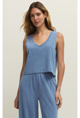 Z supply ZS Sloane Vneck Denim Tank