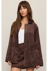 Z supply ZS Decker Suede Chore Jacket