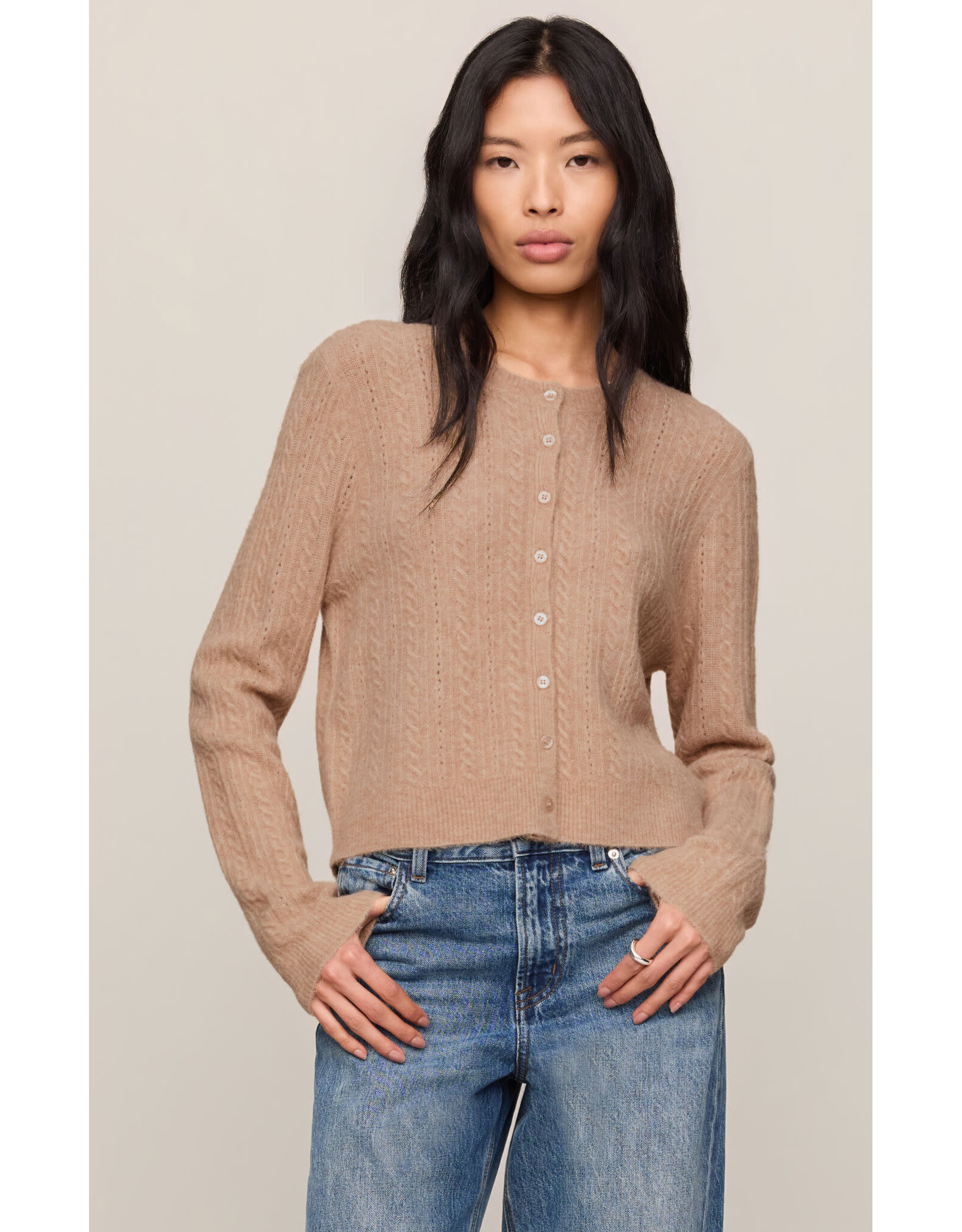 Z supply ZS Medina Pointelle Cardi