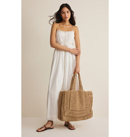 Z supply ZS Hideaway Raffia Tote