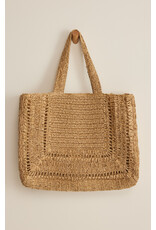 Z supply ZS Hideaway Raffia Tote