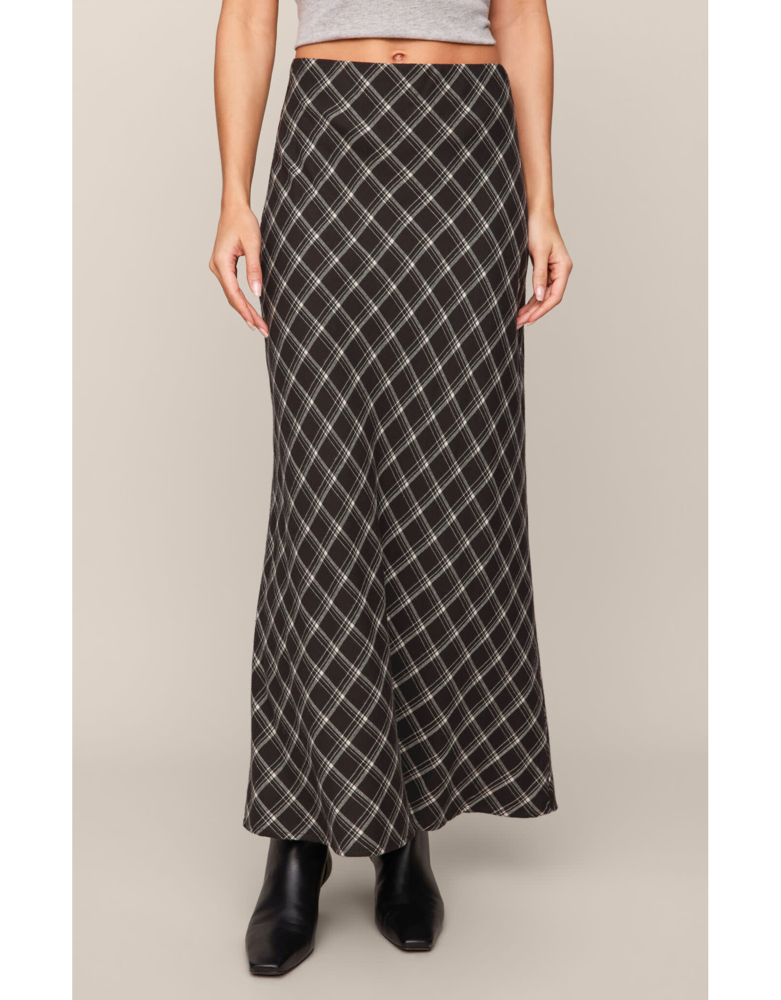 Z supply ZS Europa Plaid Skirt