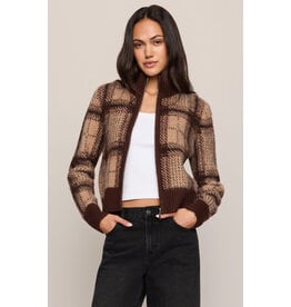 Z supply ZS Frostline Plaid Cardigan