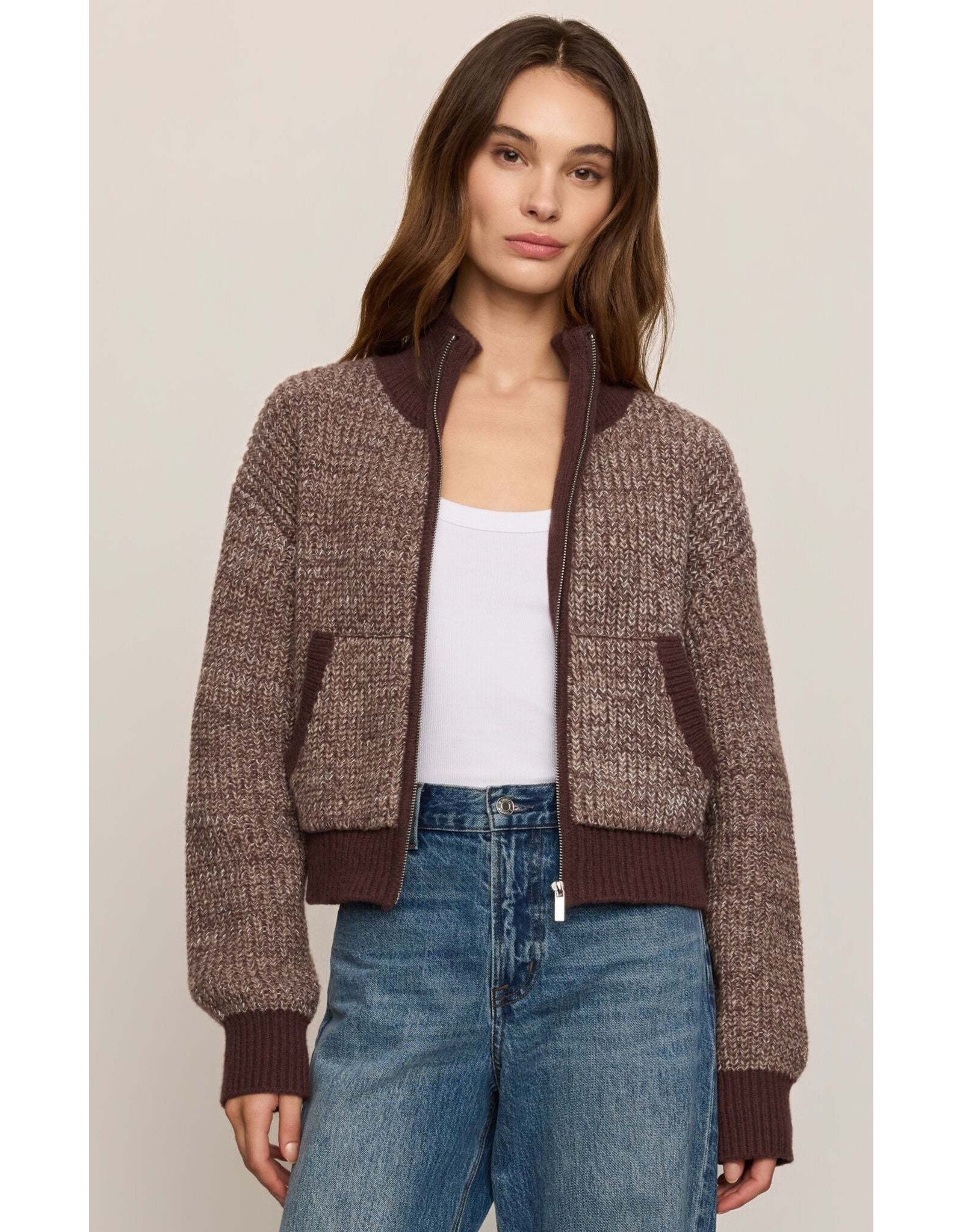 Z supply ZS Ashford Zip Cardi