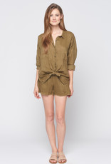 Cargo Pocket Button Down Shirt