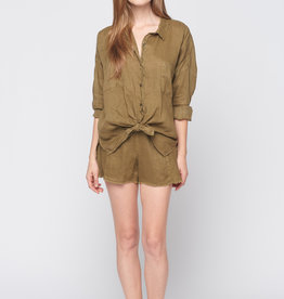 Cargo Pocket Button Down Shirt
