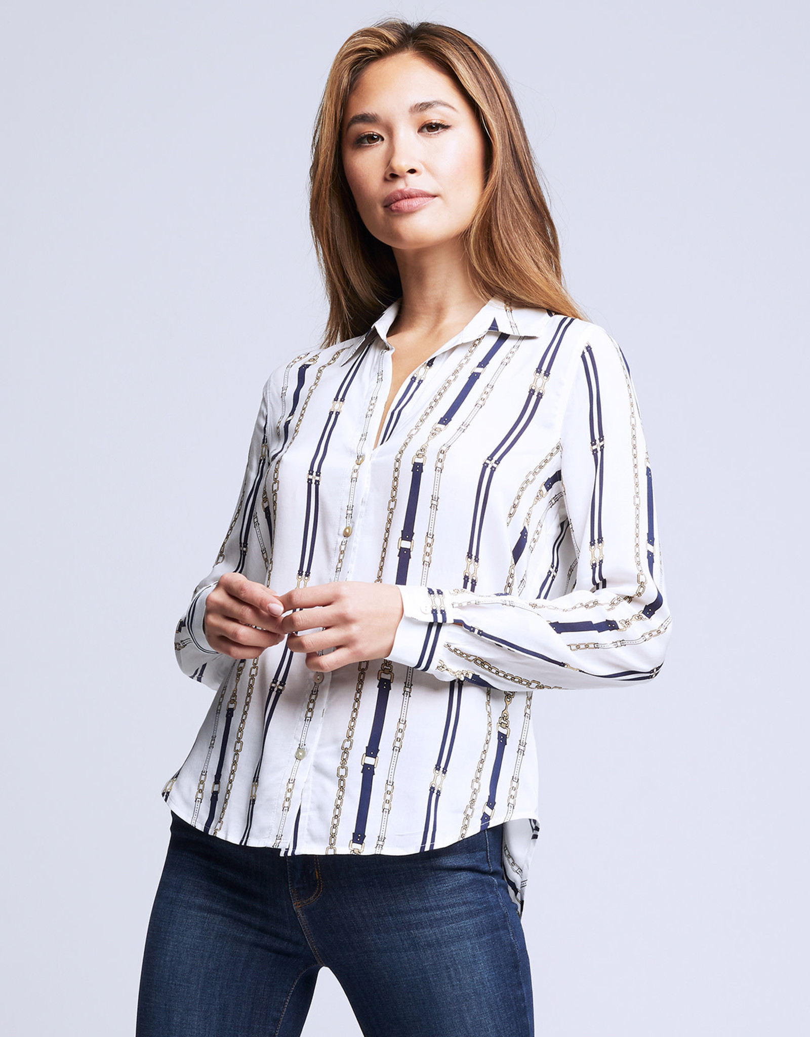 L'AGENCE Holly L/S Blouse
