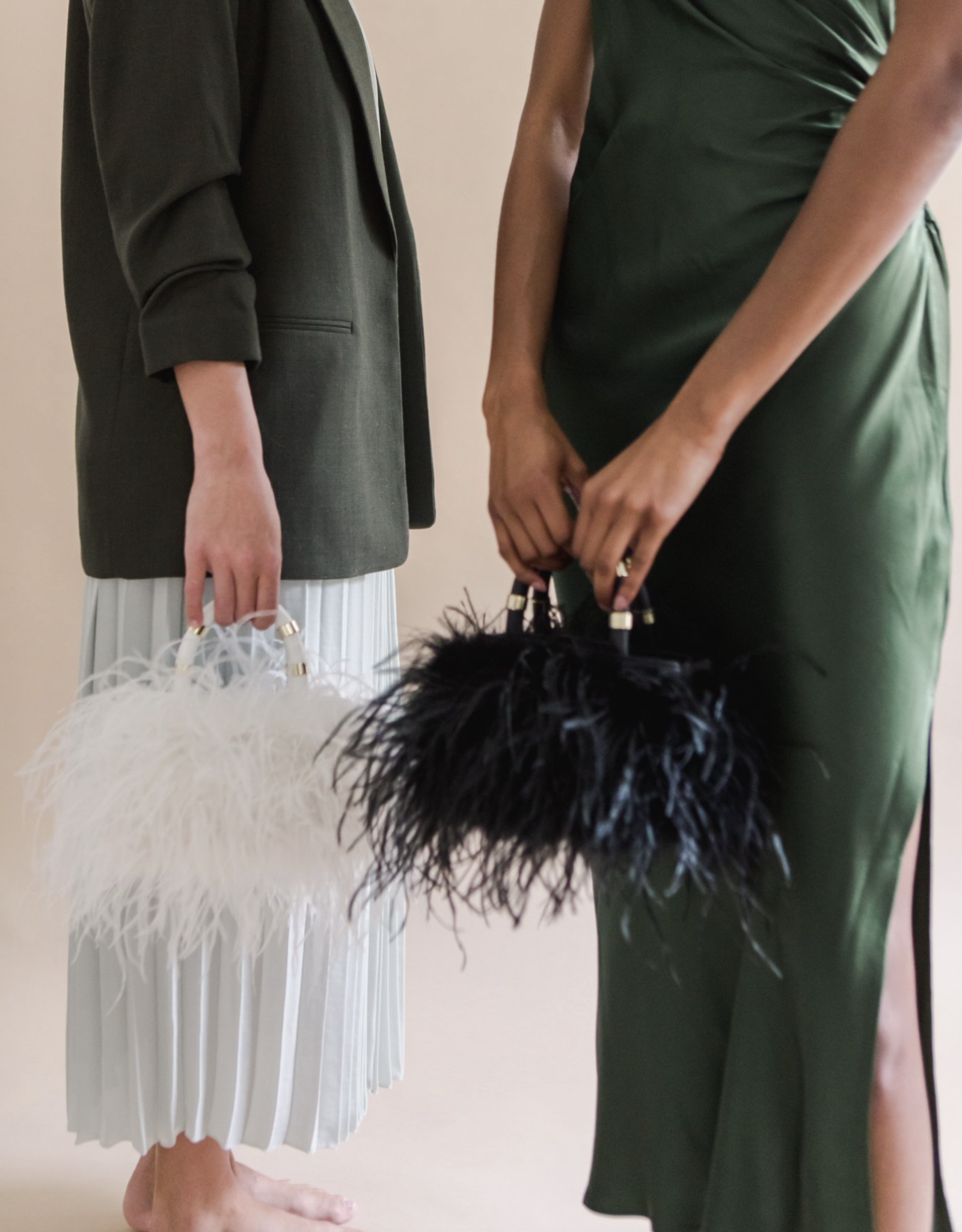 J. Lowery Emily Feather Bag