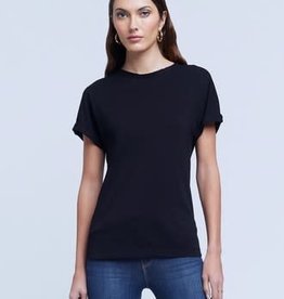 L'AGENCE SHAWN CREW W CUFFED SLV